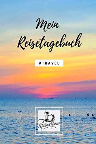 Mein Reisetagebuch (Travel): Schönes Wanderlust & Urlaubstagebuch | Gepunktetes Notizbuch mit 120 Seiten zum Selberschreiben | Perfekte Geschenkidee - 6x9 - Monaco, Marina