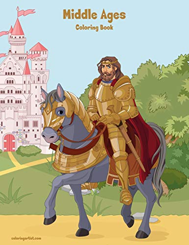 9781078166317: Middle Ages Coloring Book: 1