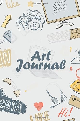 Beispielbild fr Art Journal: 6 x 9 inches | Draw Notebook | Sketch Book for drawing | Art Book | Creative Journal zum Verkauf von Revaluation Books