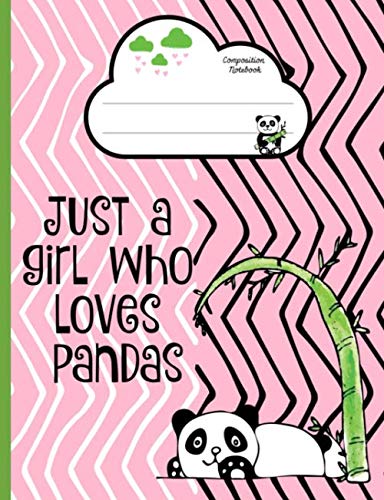 Stock image for Just a girl who loves Pandas: Graph paper Composition Notebook. Quad Ruled, Squared, Grid, Ideal for students, Design Work, 5x5 for sale by Revaluation Books