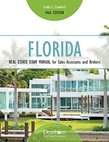9781078809627: Florida Real Estate Exam Manual for Sales Associates and Brokers (44th Edition) – A Comprehensive Study Tool for Real Estate Sales Associates and Brokers