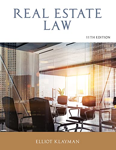 Beispielbild fr Real Estate Law 11th Edition zum Verkauf von BooksRun