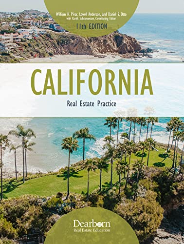 Beispielbild fr California Real Estate Practice, 11th Edition, Comprehensive Guide to the practical application of Real Estate, 15 Unit Quizzes, and Glossary (Dearborn Real Estate Education) zum Verkauf von BooksRun