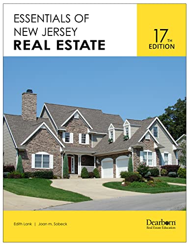 Imagen de archivo de Essentials of New Jersey Real Estate, 17th Edition: Includes NJ policy & law changes, 800+ Practice Questions covering all mandated topics for NJ Salesperson Licensing (Dearborn Real Estate Education) a la venta por Books Unplugged