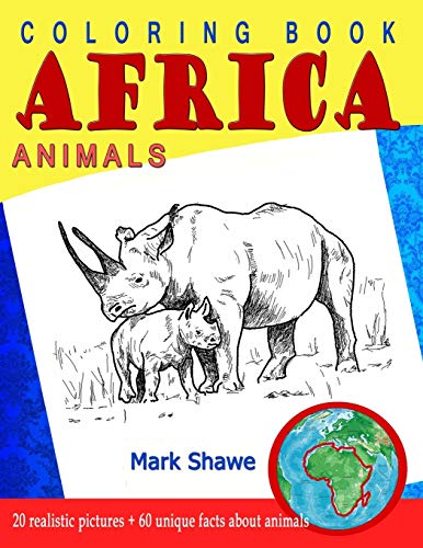 Stock image for Coloring Book Animals of Africa: 20 original realistic full-page images of wild animals of Africa. (Animal Planet) for sale by Goodwill Books