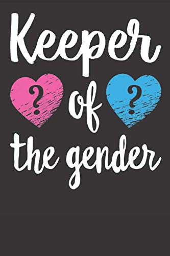 Stock image for Keeper of gender: gender reveal journal, Pink or blue, baby reveal gifts, cute journal for sale by Revaluation Books