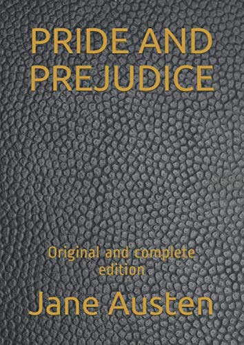 Stock image for PRIDE AND PREJUDICE: Original and complete edition for sale by SecondSale