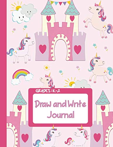 Beispielbild fr Draw and Write Journal: Cute Unicorn: Pink Primary Composition Notebook Grades K-2 | 110 Story Pages - Half-Page Lined Paper with Drawing Space (8.5" . Draw Journal (Kindergarten Writing Journal) zum Verkauf von Revaluation Books