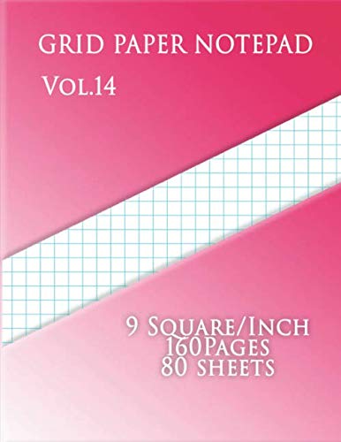 Immagine dell'editore per Graph Paper Notepad Vol.14 : 9 Squares/Inch,160 pages,80 sheets: (Large, 8.5 x 11) Graph Paper with three lines per inch on letter-sized paper This . paper has three aqua blue lines every inch. venduto da Revaluation Books
