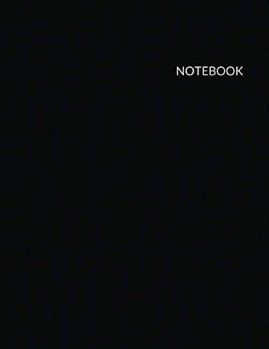 Beispielbild fr NOTEBOOK: Blank Unruled Notebook - Minimalist Design | Large Lineless Notebook (8.5 x 11 inches) - 100 Pages - Black Cover | Perfect for Sketching, Doodling, or Gift zum Verkauf von Revaluation Books