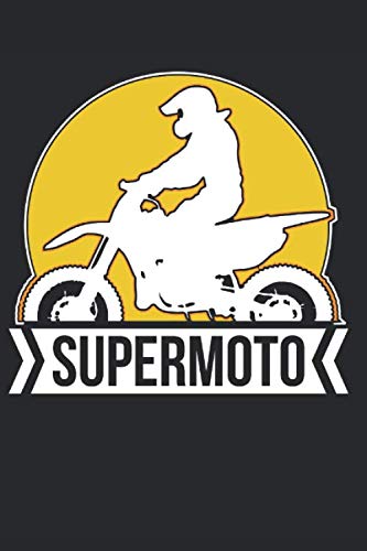 9781080352739: Supermoto: Notizbuch | DIN A5 | 100+ Seiten | liniert | mattes Softcover | fr Supermotofahrer | Motorrad | SM MX Biker