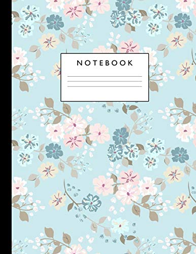 9781080880058: Notebook: Cute Lined Journal Ruled Composition Note Book to Draw and Write In - School Supplies for Elementary, Highschool and College (8.5 x 11 Size 100 Writing Pages) Cover Design 261