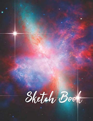 Stock image for Sketch Book: World s Best Sketch Book Series - Premium 109 Page 8.5 X 11 Sketch Book With 10 Free Pages of Drawing Prompts For Inspiration   Ideal . Book For Drawing   Sketch Book Galaxy Series) for sale by Revaluation Books