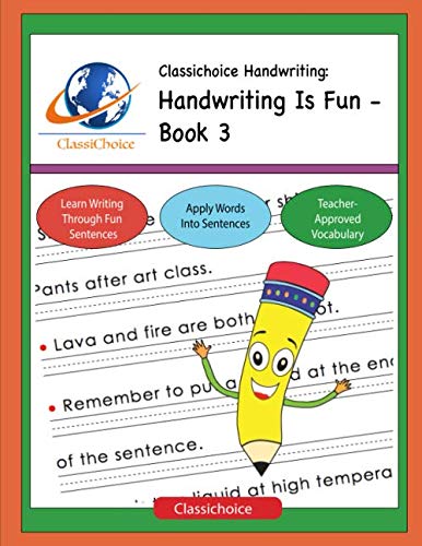 Stock image for Classichoice Handwriting: Handwriting Is Fun - Book 3 for sale by SecondSale