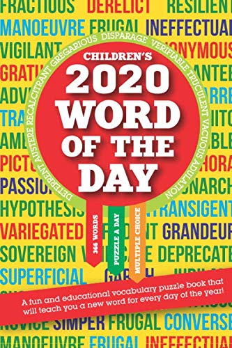 Beispielbild fr Children's 2020 Word of the Day: The fun vocabulary puzzle teaching you a new word every day of the year zum Verkauf von WorldofBooks