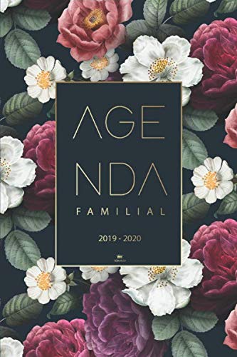 9781081341312: Agenda Familial 2019 2020: Agenda de poche, Planner, Agenda Semainier 2019-2020 pour 4 membres de la famille - Calendrier familial 2019 2020 | Agenda Journalier de Aot 2019  Dcembre 2020