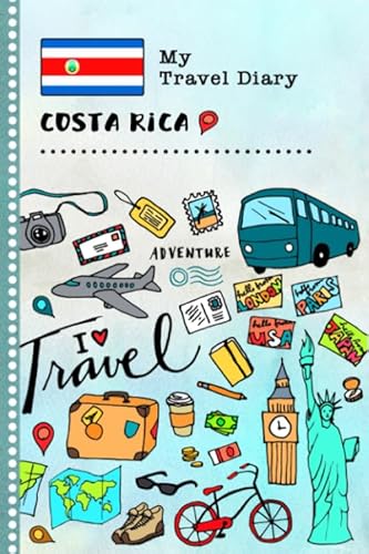 Imagen de archivo de Costa Rica My Travel Diary: Kids Guided Journey Log Book 6x9 - Record Tracker Book For Writing, Sketching, Gratitude Prompt - Vacation Activities . Journal - Girls Boys Traveling Notebook a la venta por Goodwill