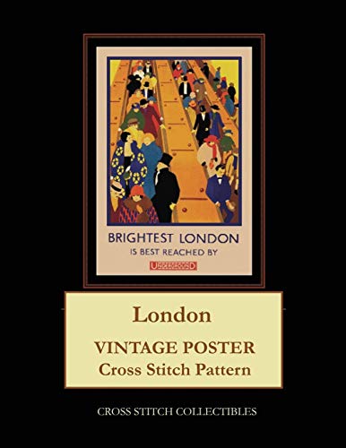 Beispielbild fr London: Vintage Poster Cross Stitch Pattern zum Verkauf von WorldofBooks