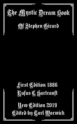 Imagen de archivo de The Mystic Dream Book: Of Stephen Girard a la venta por Save With Sam