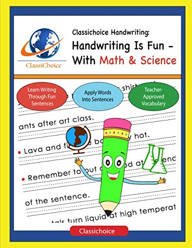 9781081942311: Classichoice Handwriting: Handwriting is Fun - With Math & Science