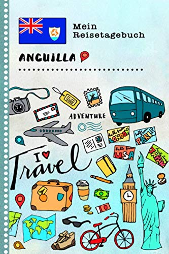 Beispielbild fr Anguilla Mein Reisetagebuch: Kinder Reise Aktivittsbuch zum Ausfllen, Eintragen, Malen, Einkleben A5 - Ferien unterwegs Tagebuch zum Selberschreiben - Urlaubstagebuch Journal fr Mdchen, Jungen zum Verkauf von Revaluation Books