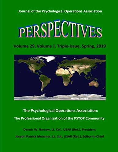 Imagen de archivo de Perspectives: Volume 29, Volume I, Triple-Issue, Spring, 2019 a la venta por Revaluation Books