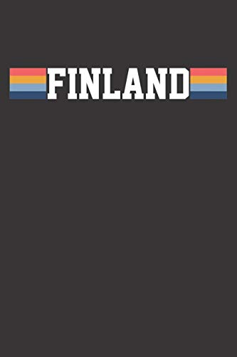 Beispielbild fr Notebook: Finland Finnish Retro Vintage Style Dot Grid Dotted 6x9 120 Pages zum Verkauf von ThriftBooks-Atlanta