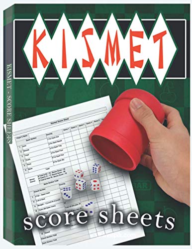 Imagen de archivo de Kismet Score Sheets: 100 Kismet Score Pads, Kismet Dice Game Score Book a la venta por GF Books, Inc.