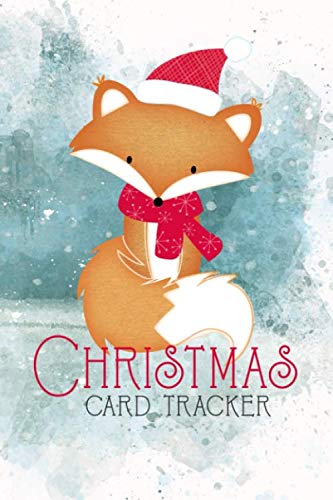 Stock image for Christmas Card Tracker: Red Fox Cover Illustration Address Book & Christmas Card Tracker for sale by Revaluation Books