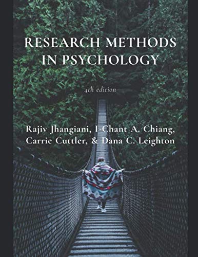 Stock image for Research Methods in Psychology: 4th edition for sale by HPB-Red