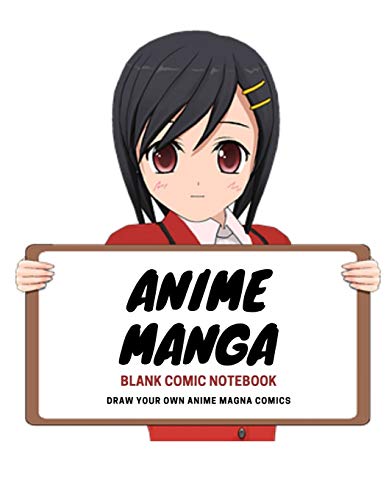Anime Sketchbook: 100 Blank Pages Comic Manga Anime Sketch Book for for  Drawing Anime Manga Comics, Doodling or Sketching | Anime Drawing Book |  Blank