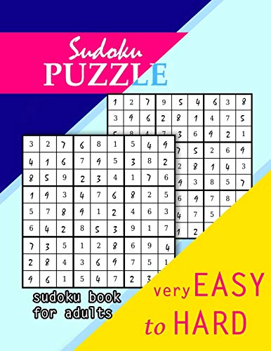 9781086641059: Sudoku Book For Adults: Easy to Hard