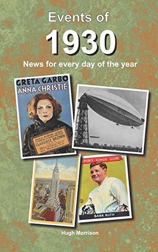 Imagen de archivo de Events of 1930: news for every day of the year a la venta por SecondSale