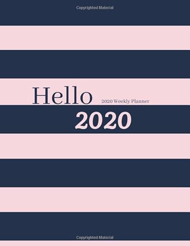 9781086832891: Hello 2020 Weekly Planner