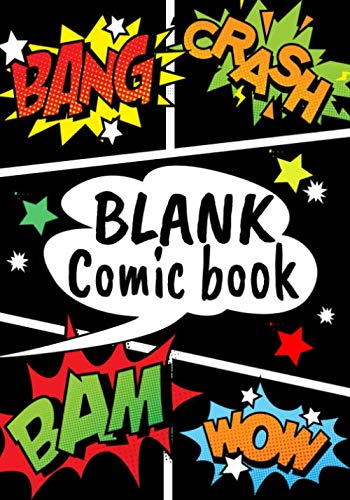 9781086892420: Blank Comic Book: For Kids Create Your Own Comics 120 page Blank Storyboard Notebook