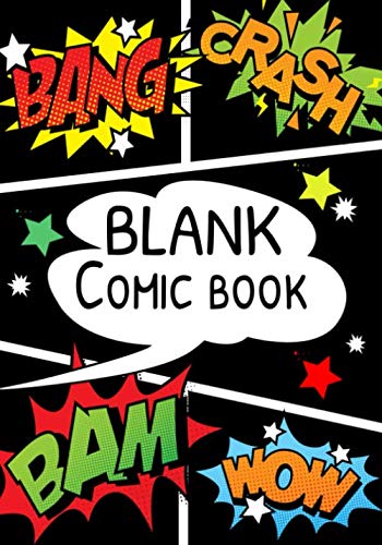 9781086892437: Blank Comic Book: For Kids Create Your Own Comics 120 page Blank Storyboard Notebook