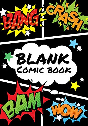 Stock image for Blank Comic Book: For Kids Create Your Own Comics 120 page Blank Storyboard Notebook for sale by Revaluation Books
