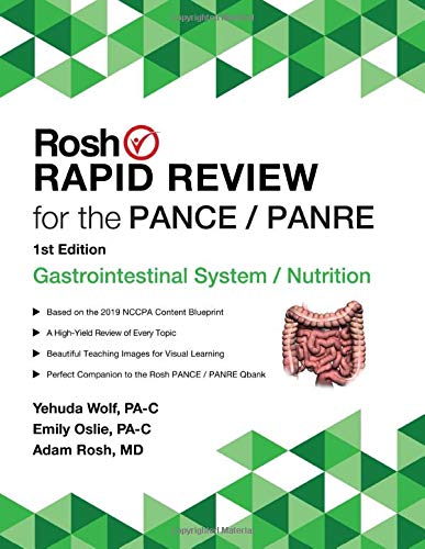 9781087018690: Rosh Rapid Review for the PANCE/PANRE: Gastrointestinal System
