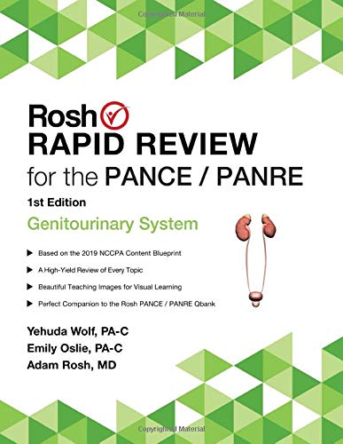 Stock image for Rosh Rapid Review for the PANCE/PANRE: Genitourinary System for sale by ThriftBooks-Dallas