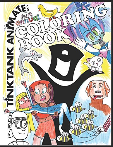 9781087058825: Tink Tank Animate's Coloring Book: 1 (Tink Tank Animate's Coloring Books)
