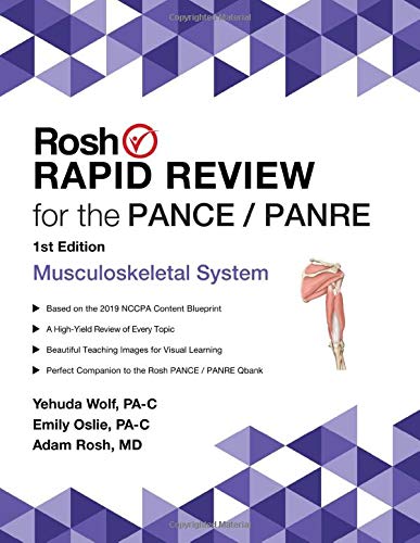 Stock image for Rosh Rapid Review for the PANCE/PANRE: Musculoskeletal System for sale by ThriftBooks-Dallas