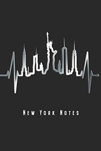 Beispielbild fr New York Notes : NYC Heartbeat Skyline Notebook NY Journal Diary Planner Gift for New York City Lovers Residents Visitors (6 X 9, 120 Pages, Lined) Perfect Gift Idea for Birthday & Christmas zum Verkauf von Better World Books