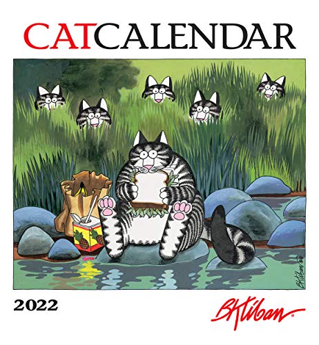 B Kliban CatCalendar 2022 Wall Calendar B Kliban 9781087501741 