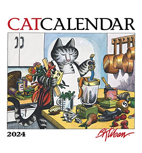 9781087506500: B. Kliban: CatCalendar 2024 Mini Wall Calendar
