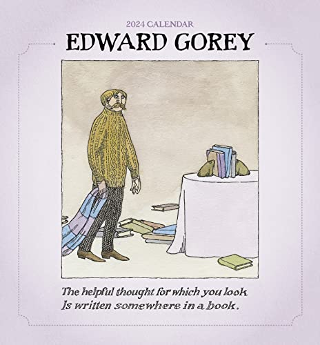 Beispielbild fr Edward Gorey 2024 Mini Wall Calendar zum Verkauf von Blackwell's