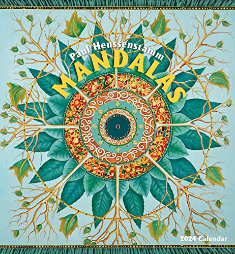 Stock image for Paul Heussenstamm: Mandalas 2024 Wall Calendar for sale by Bartleby's Books