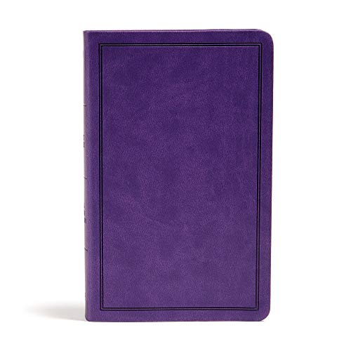 Beispielbild fr KJV Deluxe Gift Bible, Purple LeatherTouch zum Verkauf von Lakeside Books