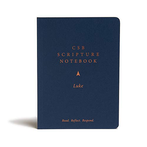 Stock image for CSB Scripture Notebook, Luke: Read. Reflect. Respond. for sale by Gulf Coast Books