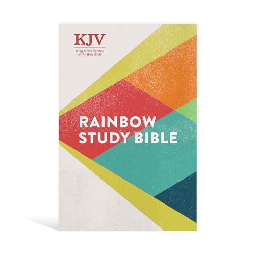 Beispielbild fr KJV Rainbow Study Bible, Hardcover, Black Letter, Pure Cambridge Text, Color Coded, Bible Study Helps, Reading Plans, Full-Color Maps, Easy to Read Bible MCM Type zum Verkauf von GF Books, Inc.