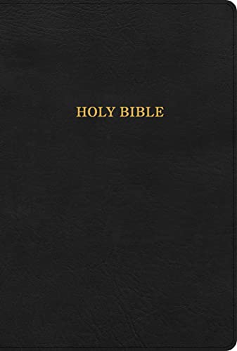 Stock image for KJV Large Print Thinline Bible, Black LeatherTouch, Red Letter, Pure Cambridge Text, Presentation Page, Full-Color Maps, Easy-to-Read Bible MCM Type for sale by Lakeside Books